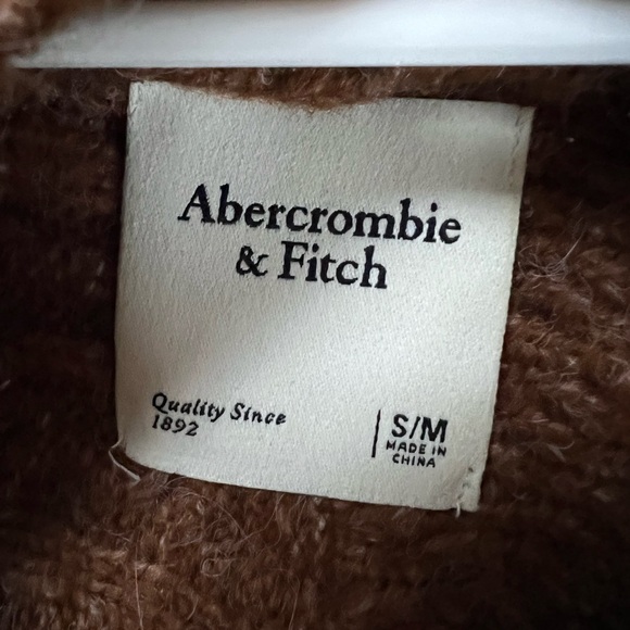 Abercrombie & Fitch Brown Crew Neck Sweater - Picture 2 of 2